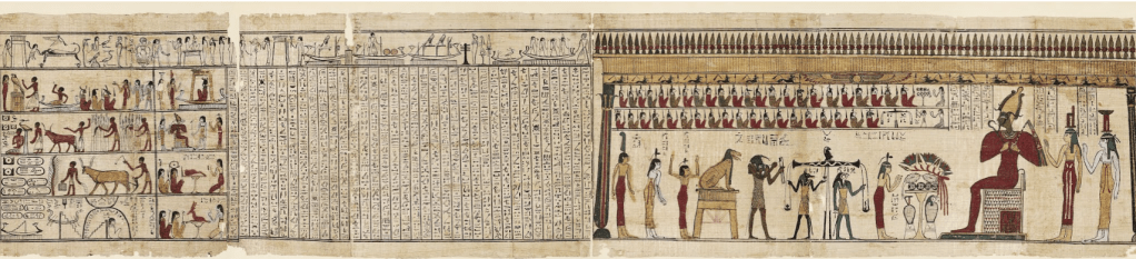 Egipto y sus escrituras antiguas: el Libro de los Muertos&nbsp;egipcio.