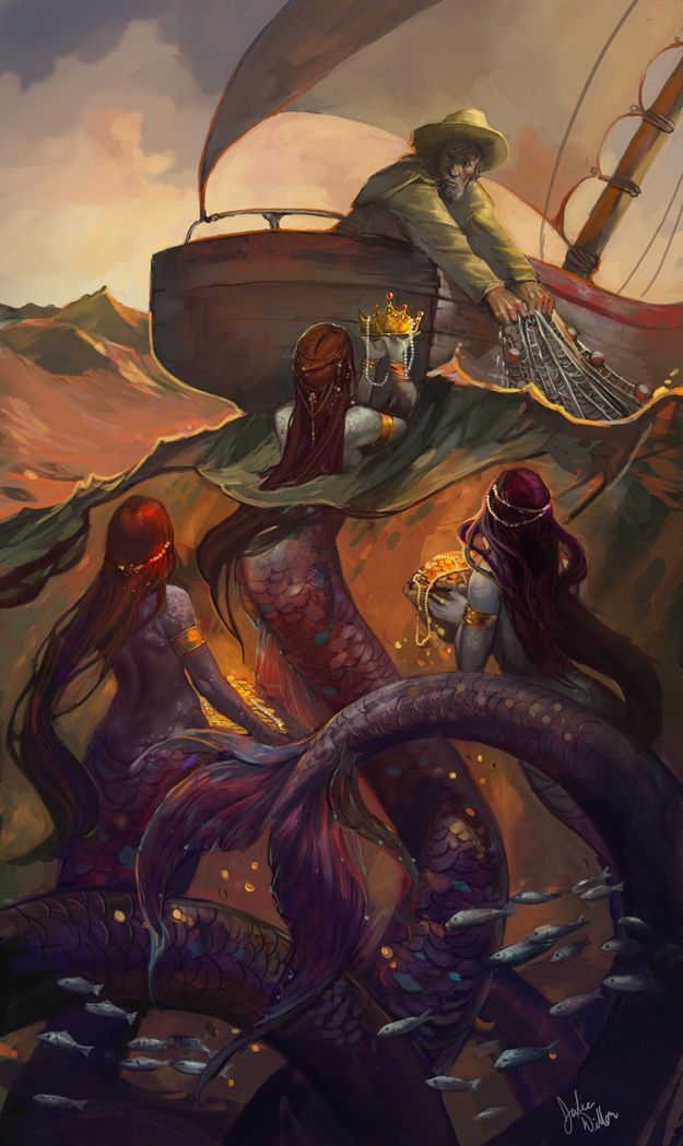 La seducción de las profundidades: una historia de sirenas y&nbsp;marineros