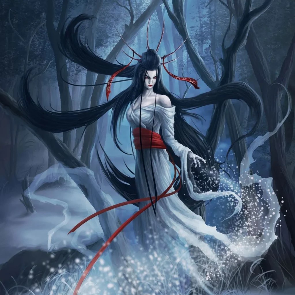 La linda y aterradora&nbsp;Yuki-Onna